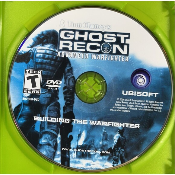 Ghost Recon Advanced Warfighter Limited Edition 2006 Microsoft Xbox Tested - Picture 6 of 11